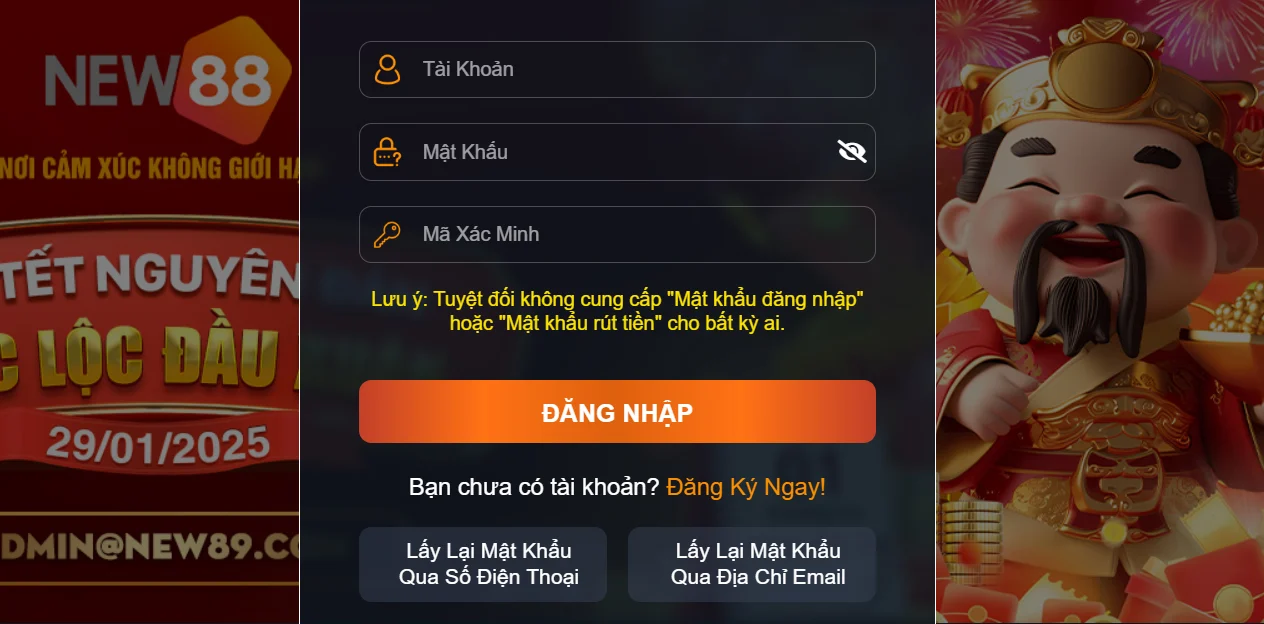 Khôi phục mật khẩu NEW88: Hướng dẫn chi tiết khi quên mật khẩu