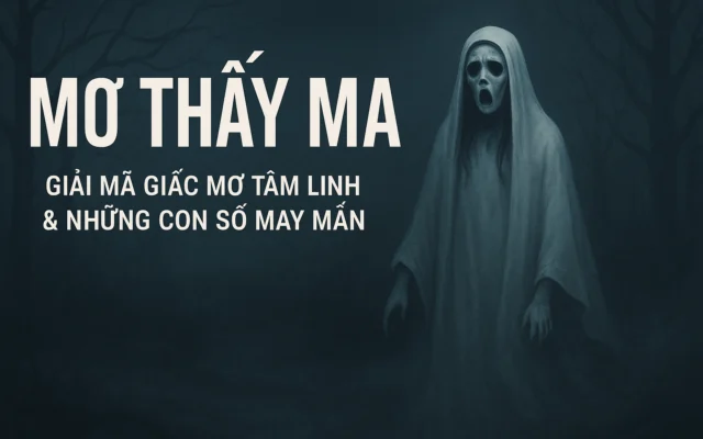Mơ Thấy Ma: Giải Mã Giấc Mơ Tâm Linh & Những Con Số May Mắn