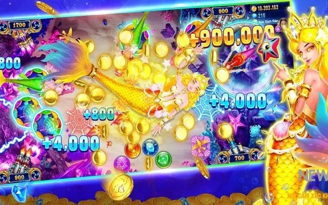 Bắn Cá Nhân Ngư: Khám Phá Đại Dương Siêu Thực Tại NEW88