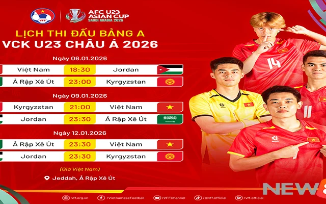 U23 Việt Nam Đá Trận Khai Mạc VCK U23 Châu Á 2026